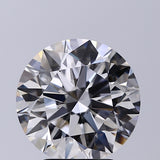 Lab-Grown 3.19 Carat Round Brilliant Diamond color F Clarity VS2 With GIA Certificate, precious stones, engagement diamonds