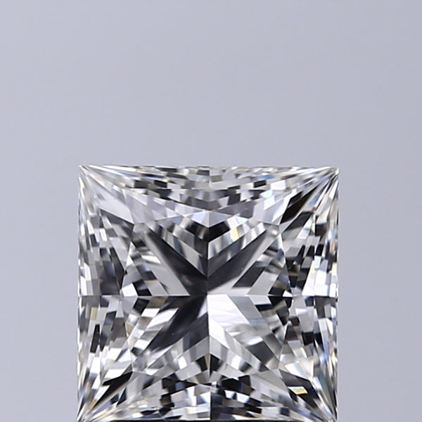 Lab-Grown 2.23 Carat Princess Cut Diamond color F Clarity VS1, precious stones, engagement diamonds