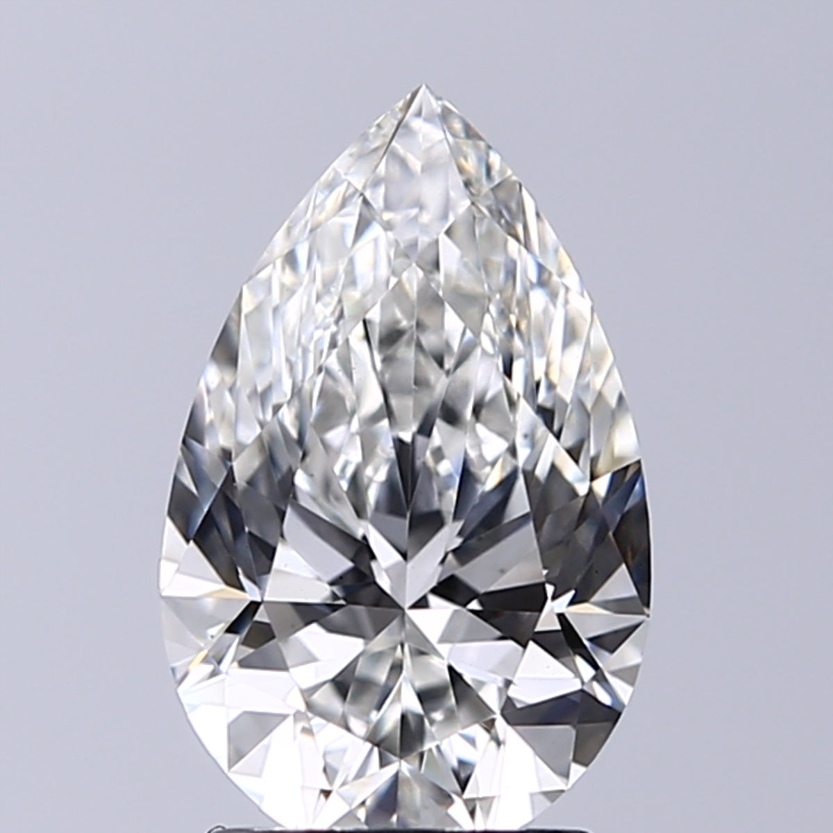 Lab-Grown 1.87 Carat Pear Shape Diamond color G Clarity VS1, precious stones, engagement diamonds