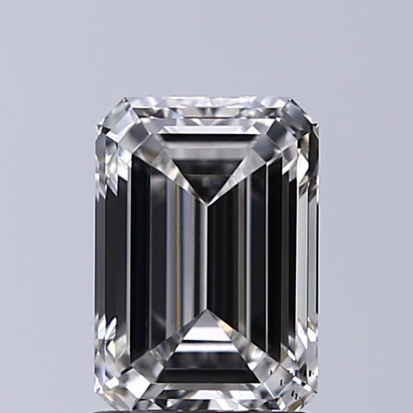 Lab-Grown 1.51 Carat Emerald Cut Diamond color G Clarity VS2, precious stones, engagement diamonds