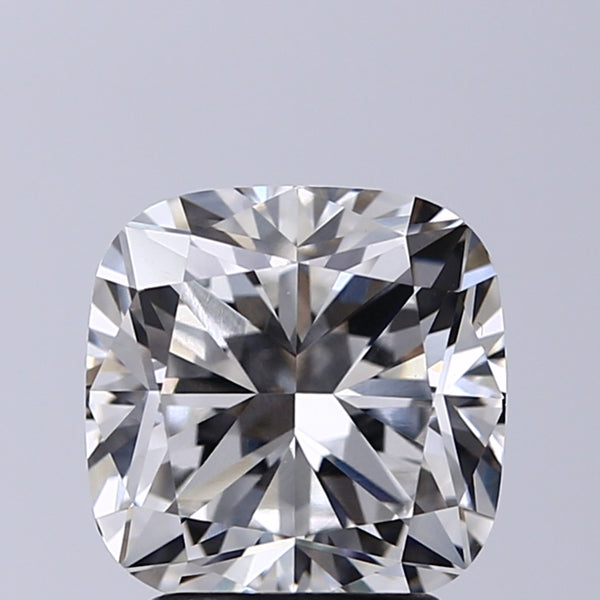 Lab-Grown 2.90 Carat Cushion Modified Brilliant Cut Diamond color G Clarity VVS2 With GIA Certificate, precious stones, engagement diamonds
