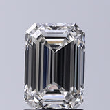 Lab-Grown 1.53 Carat Emerald Cut Diamond color G Clarity VS1, precious stones, engagement diamonds