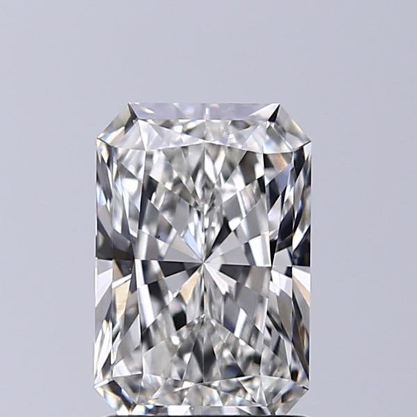 Lab-Grown 1.52 Carat Radiant Cut Diamond color G Clarity VS1, precious stones, engagement diamonds