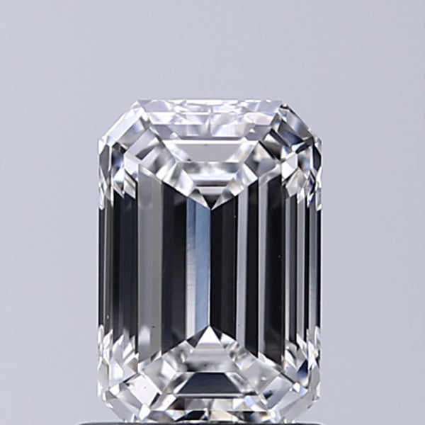 Lab-Grown 1.07 Carat Emerald Cut Diamond color E Clarity VS1, precious stones, engagement diamonds