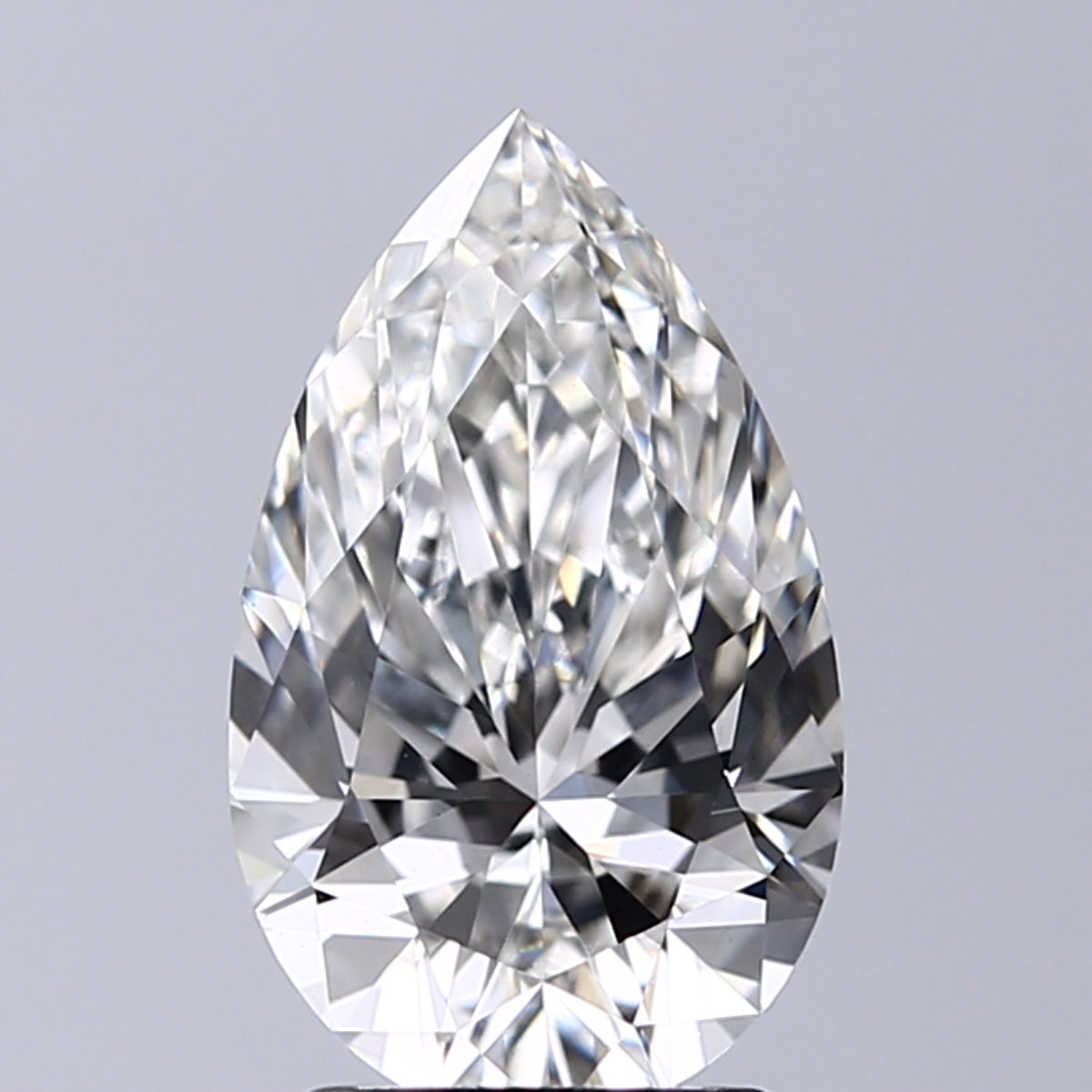 Lab-Grown 2.20 Carat Pear Shape Diamond color G Clarity VS1, precious stones, engagement diamonds