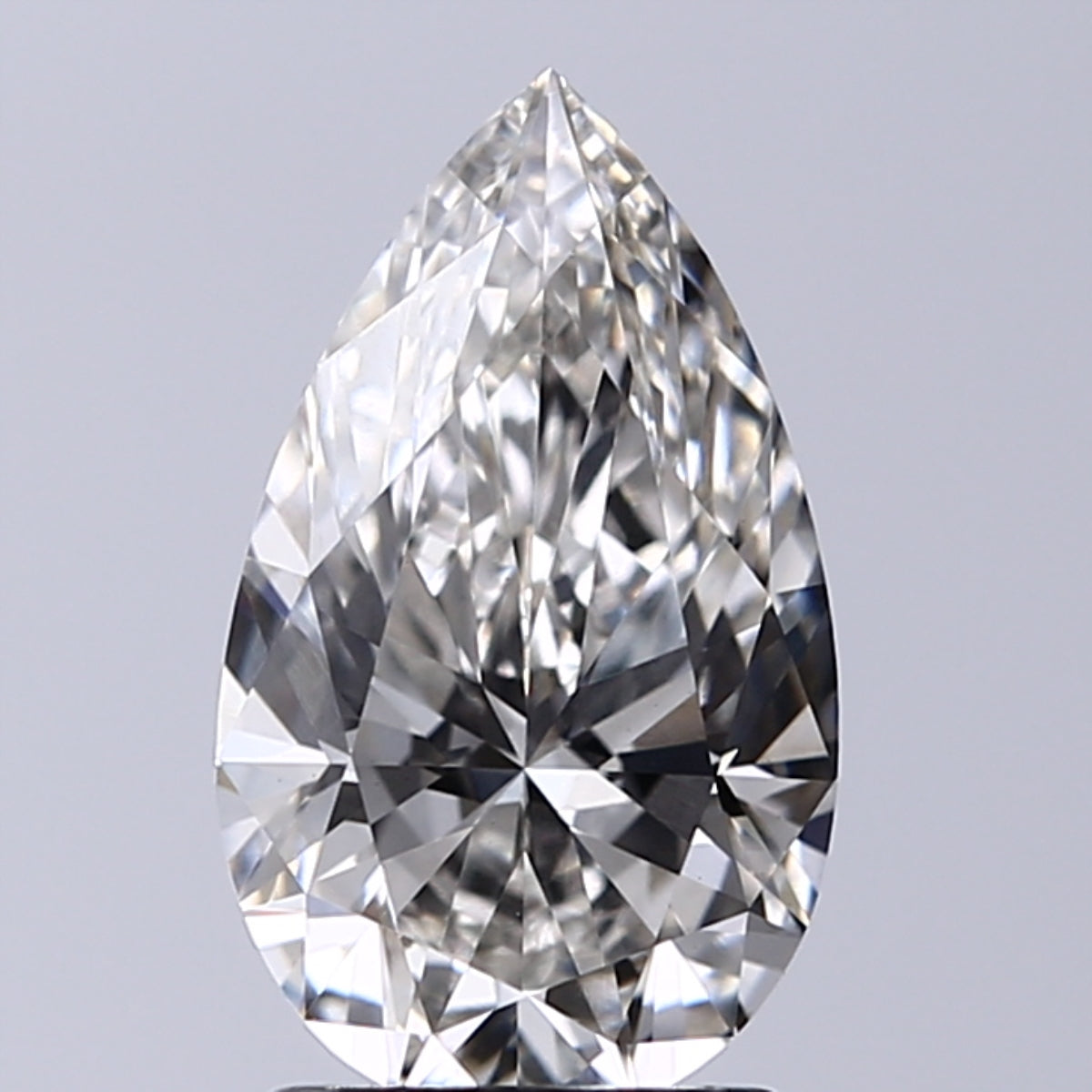 Lab-Grown 1.83 Carat Pear Shape Diamond color G Clarity VS1, precious stones, engagement diamonds