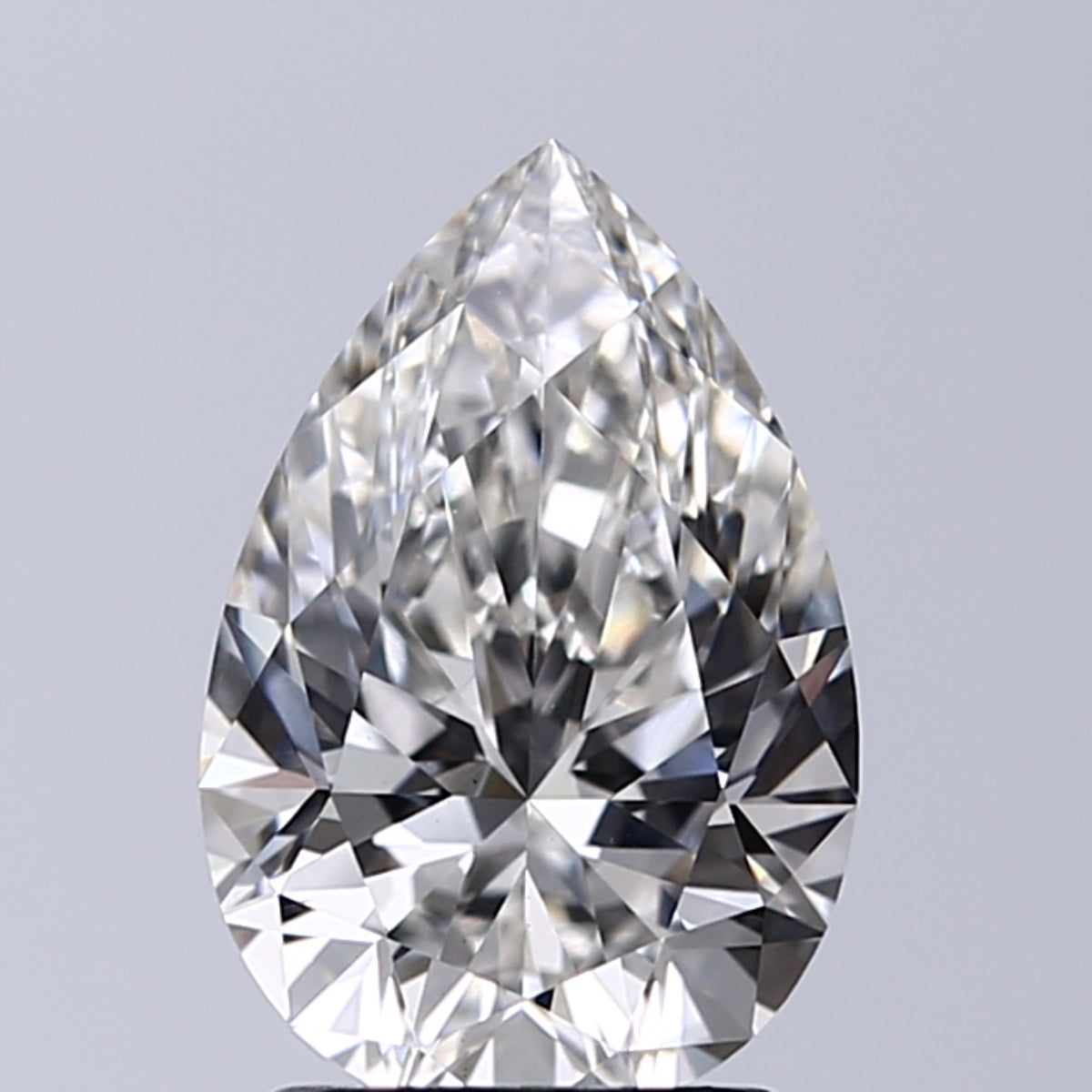 Lab-Grown 1.83 Carat Pear Shape Diamond color G Clarity VS1, precious stones, engagement diamonds