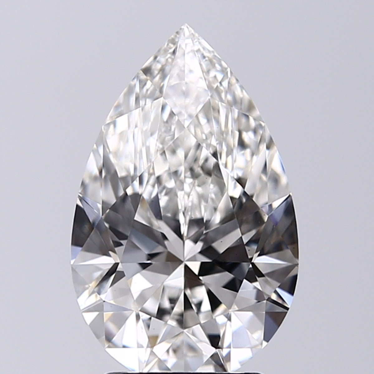 Lab-Grown 2.50 Carat Pear Shape Diamond color G Clarity VS1, precious stones, engagement diamonds