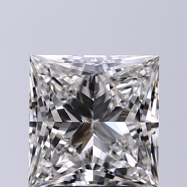 Lab-Grown 3.01 Carat Princess Cut Diamond color G Clarity VS1, precious stones, engagement diamonds