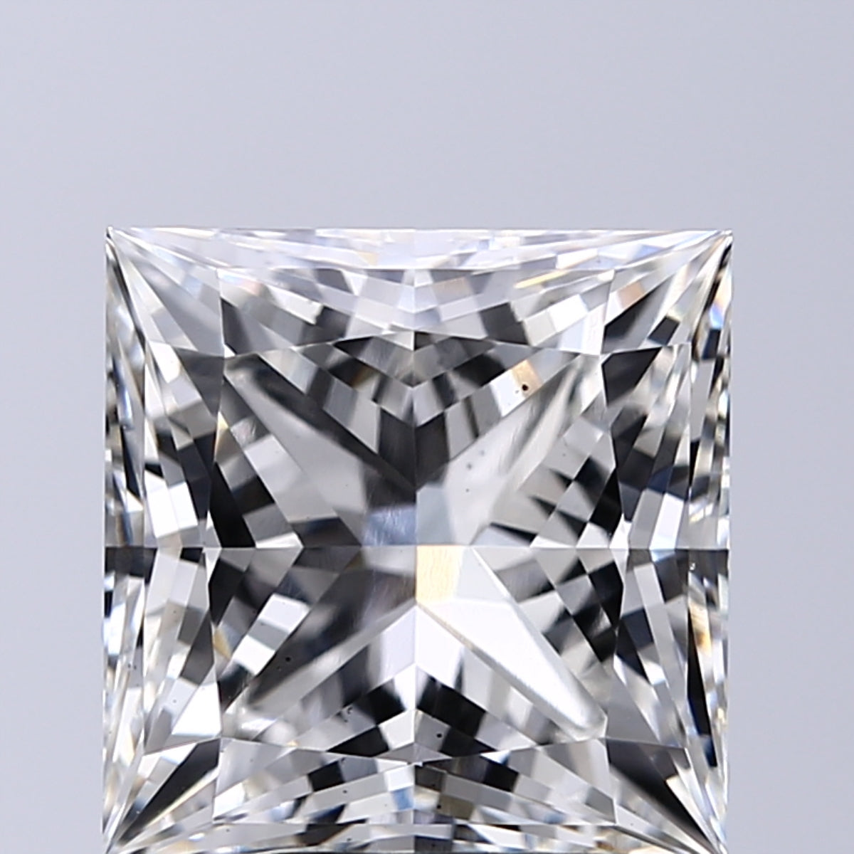 Lab-Grown 5.04 Carat Princess Cut Diamond color G Clarity VS2, precious stones, engagement diamonds