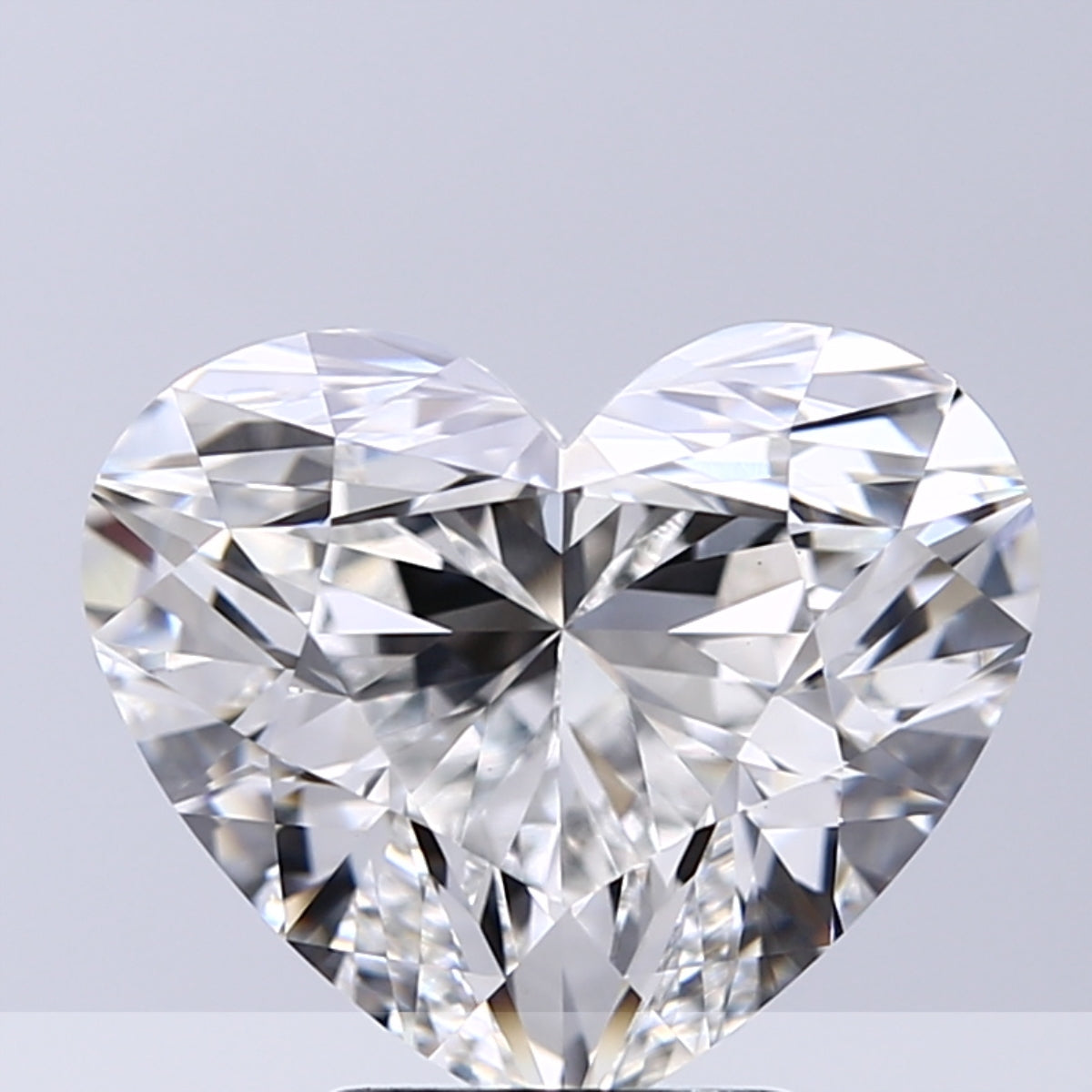 Lab-Grown 4.01 Carat Heart Shape Diamond color F Clarity VS1, precious stones, engagement diamonds