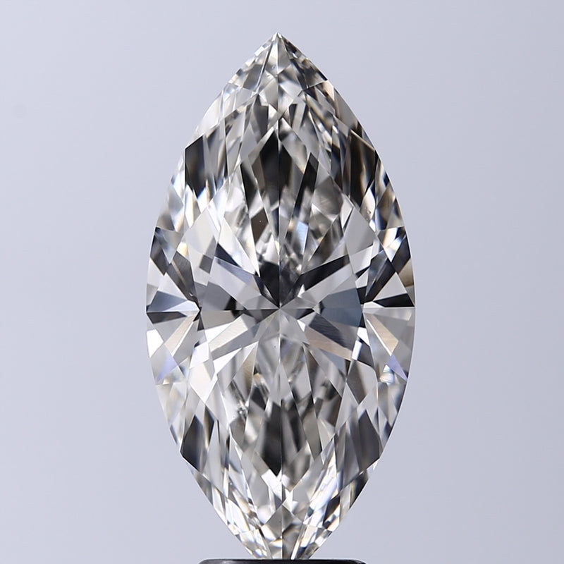 Lab-Grown 5.02 Carat Marquis Shape Diamond color H Clarity VVS2, precious stones, engagement diamonds