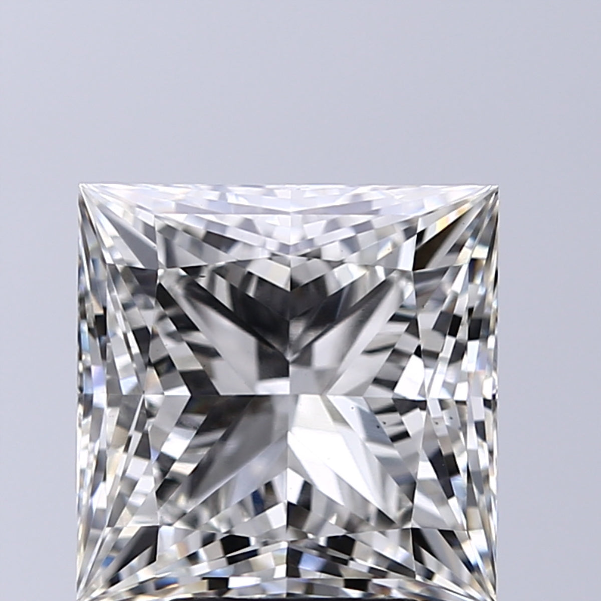 Lab-Grown 4.20 Carat Princess Cut Diamond color G Clarity VS1, precious stones, engagement diamonds