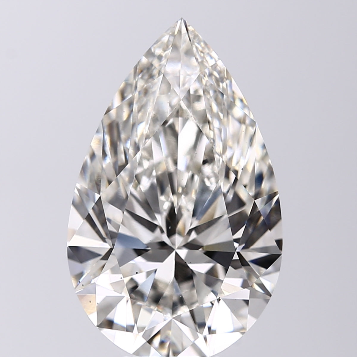 Lab-Grown 8.52 Carat Pear Shape Diamond color H Clarity VS2, precious stones, engagement diamonds