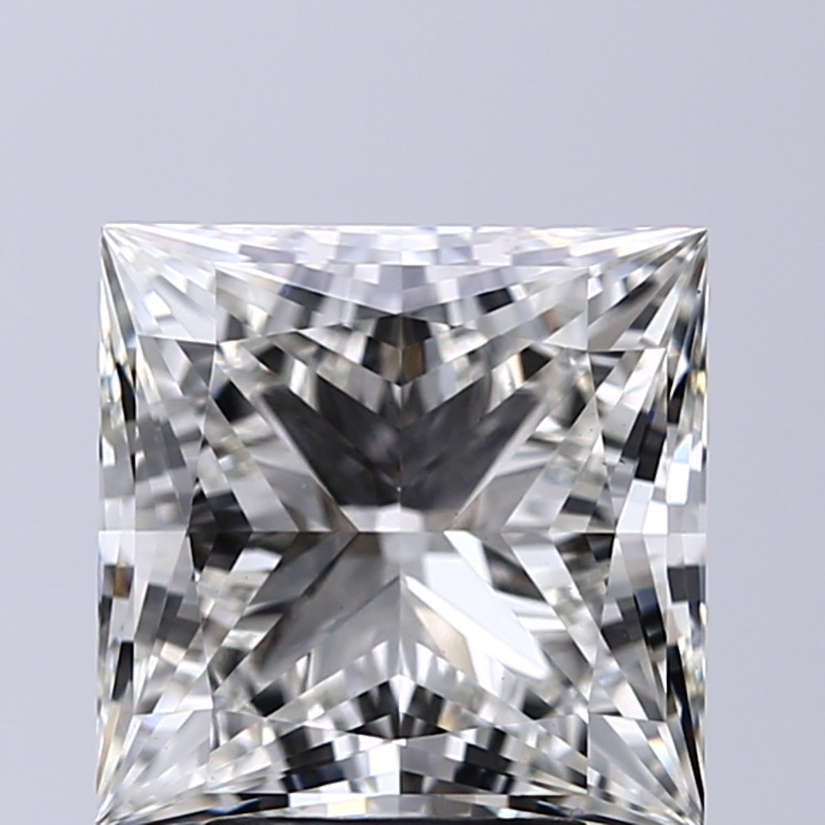 Lab-Grown 3.59 Carat Princess Cut Diamond color G Clarity VS1, precious stones, engagement diamonds