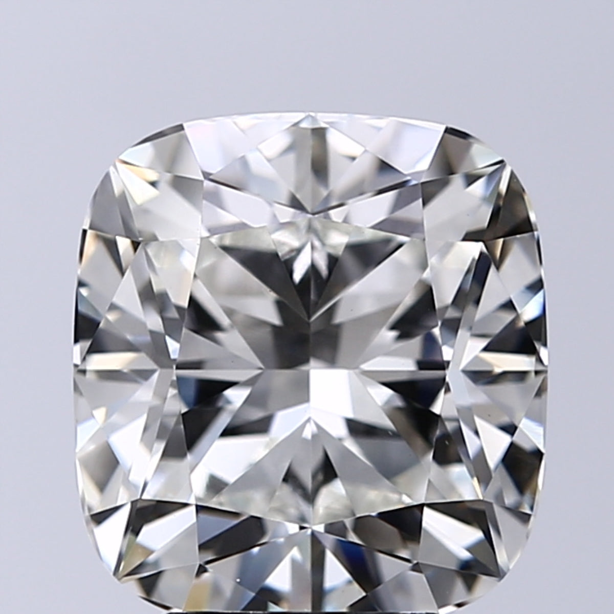 Lab-Grown 4.02 Carat Cushion Modified Brilliant Cut Diamond color G Clarity VS1, precious stones, engagement diamonds