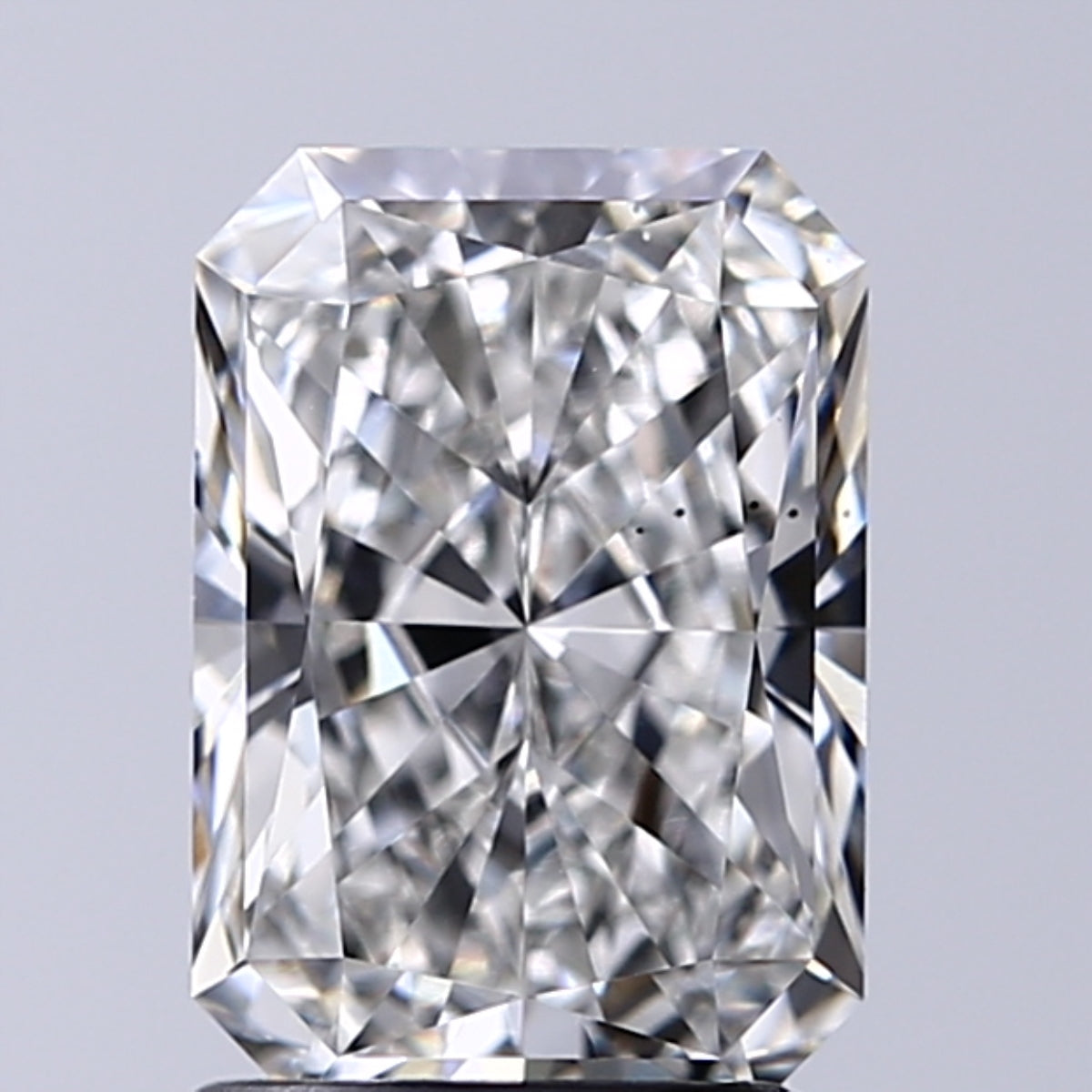 Lab-Grown 1.91 Carat Radiant Cut Diamond color E Clarity VS2, precious stones, engagement diamonds