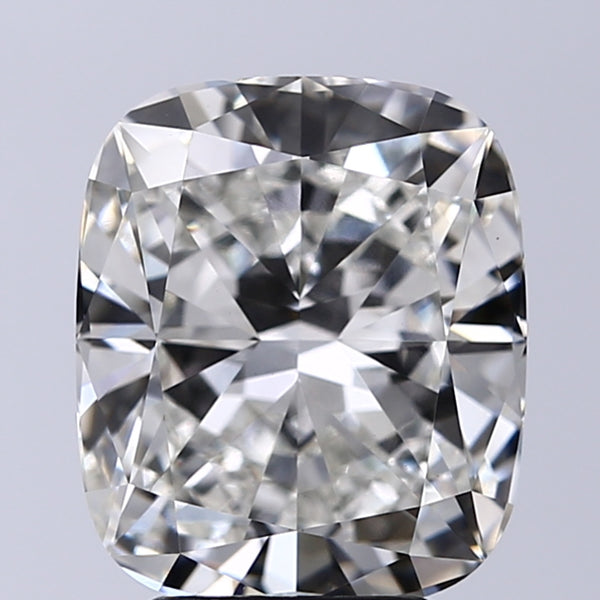 Lab-Grown 4.02 Carat Cushion Modified Brilliant Cut Diamond color G Clarity VS1, precious stones, engagement diamonds