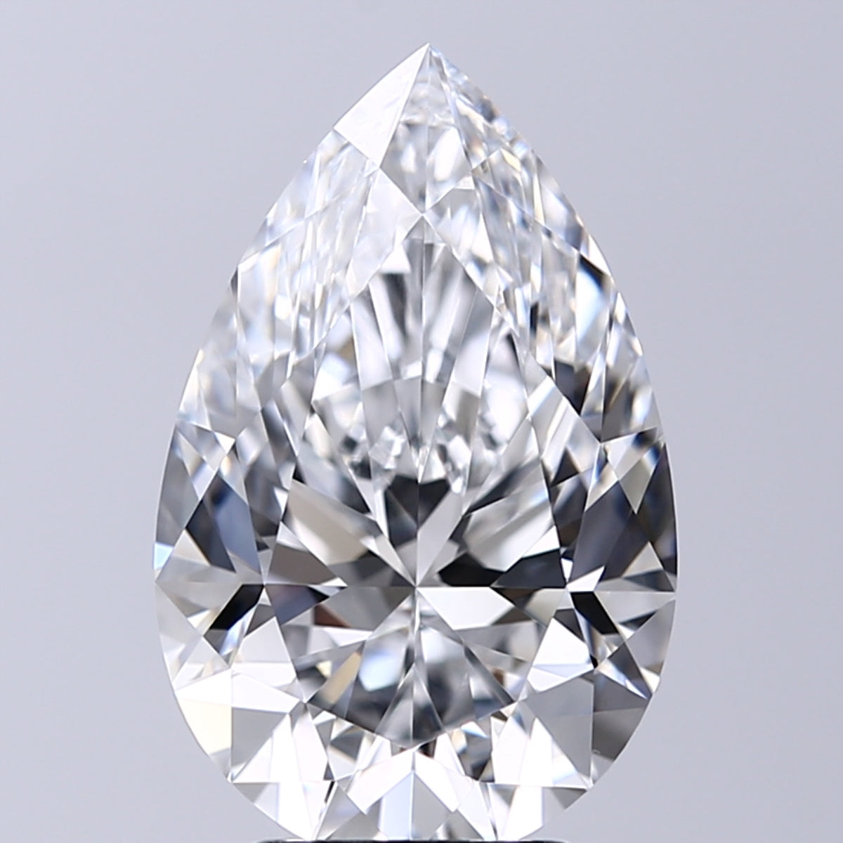Lab-Grown 4.02 Carat Pear Shape Diamond color D Clarity IF With GIA Certificate, precious stones, engagement diamonds