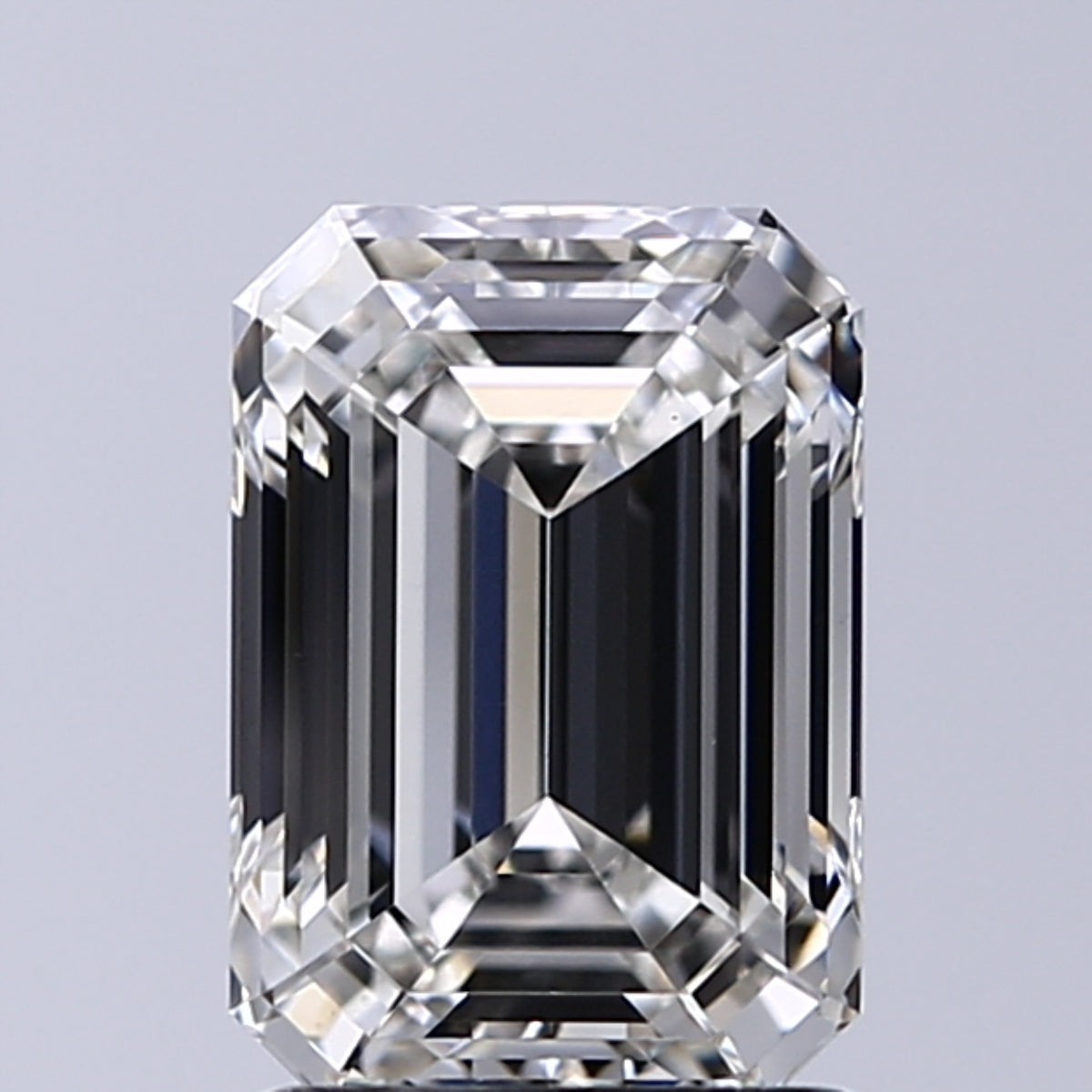 Lab-Grown 1.81 Carat Emerald Cut Diamond color G Clarity VS1, precious stones, engagement diamonds