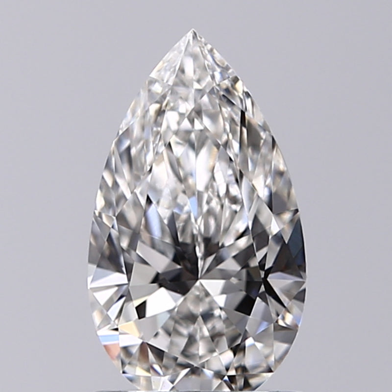 Lab-Grown 1.01 Carat Pear Shape Diamond color G Clarity VVS2, precious stones, engagement diamonds