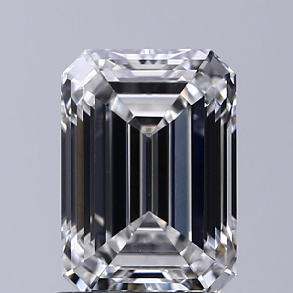 Lab-Grown 1.53 Carat Emerald Cut Diamond color E Clarity VS1, precious stones, engagement diamonds