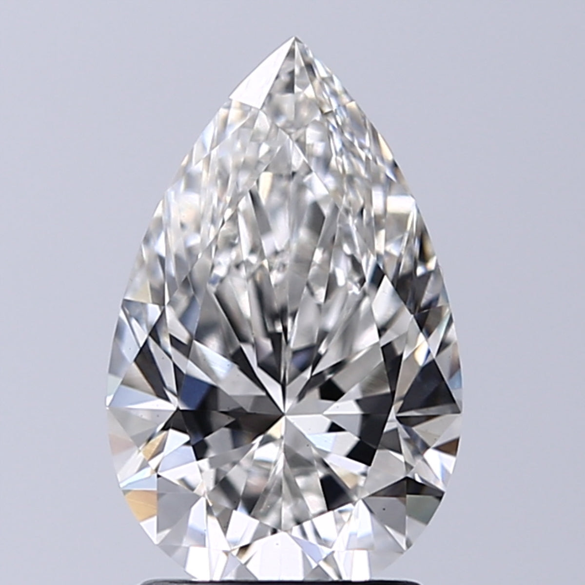 Lab-Grown 1.85 Carat Pear Shape Diamond color G Clarity VS1, precious stones, engagement diamonds