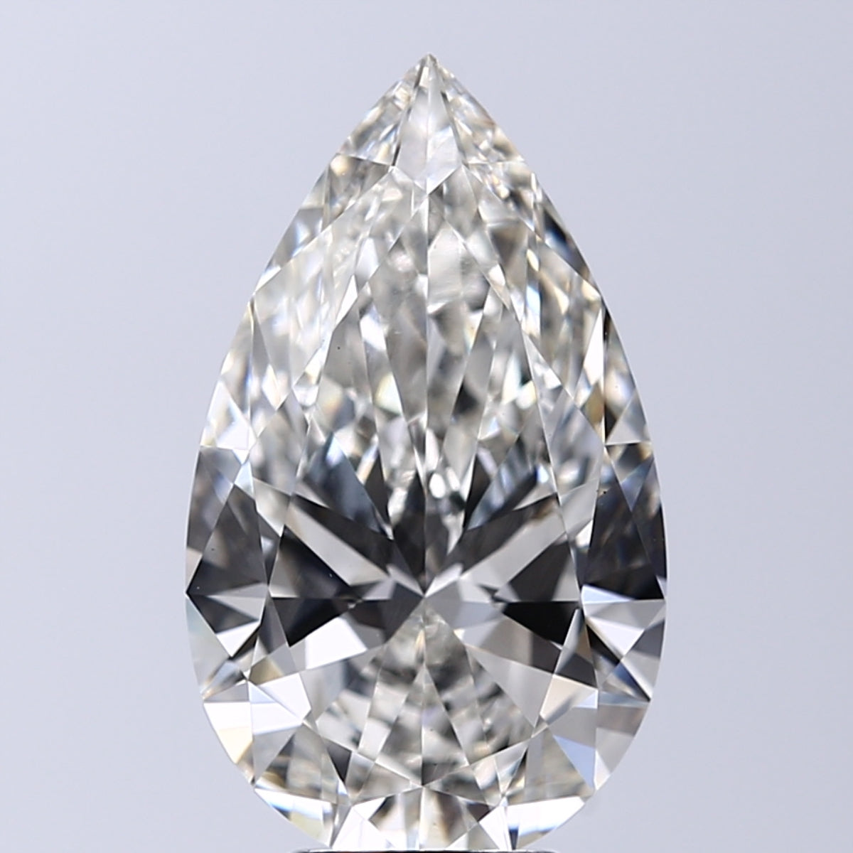 Lab-Grown 5.01 Carat Pear Shape Diamond color H Clarity VS1, precious stones, engagement diamonds