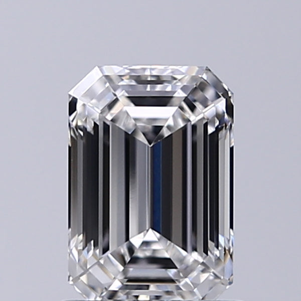 Lab-Grown 1.02 Carat Emerald Cut Diamond color F Clarity IF, precious stones, engagement diamonds