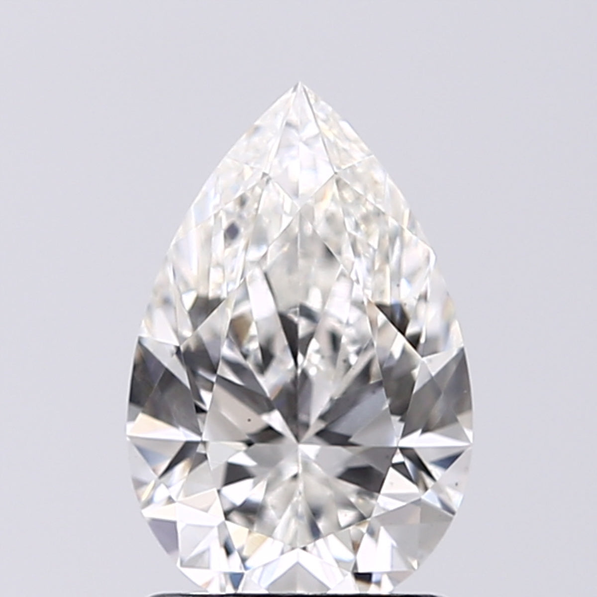 Lab-Grown 1.40 Carat Pear Shape Diamond color G Clarity VS2 With GIA Certificate, precious stones, engagement diamonds