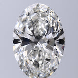 Lab-Grown 8.03 Carat Oval Shape Diamond color H Clarity VS2, precious stones, engagement diamonds