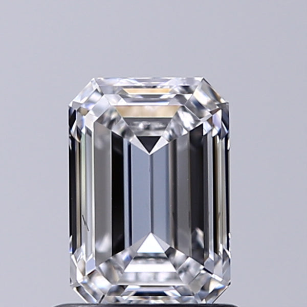 Lab-Grown 1.02 Carat Emerald Cut Diamond color D Clarity VS2, precious stones, engagement diamonds