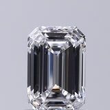 Lab-Grown 0.93 Carat Emerald Cut Diamond color D Clarity VVS2, precious stones, engagement diamonds