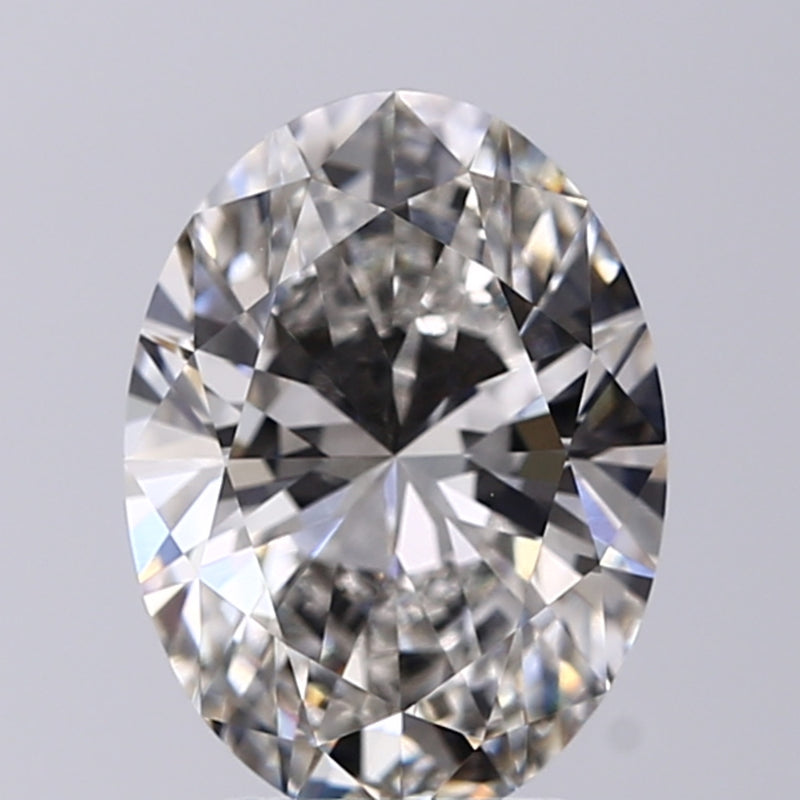 Lab-Grown 3.01 Carat Oval Shape Diamond color H Clarity VVS2, precious stones, engagement diamonds