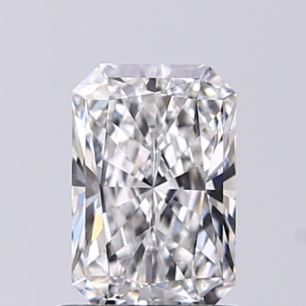 Lab-Grown 1.01 Carat Radiant Cut Diamond color E Clarity VS2 With GIA Certificate, precious stones, engagement diamonds