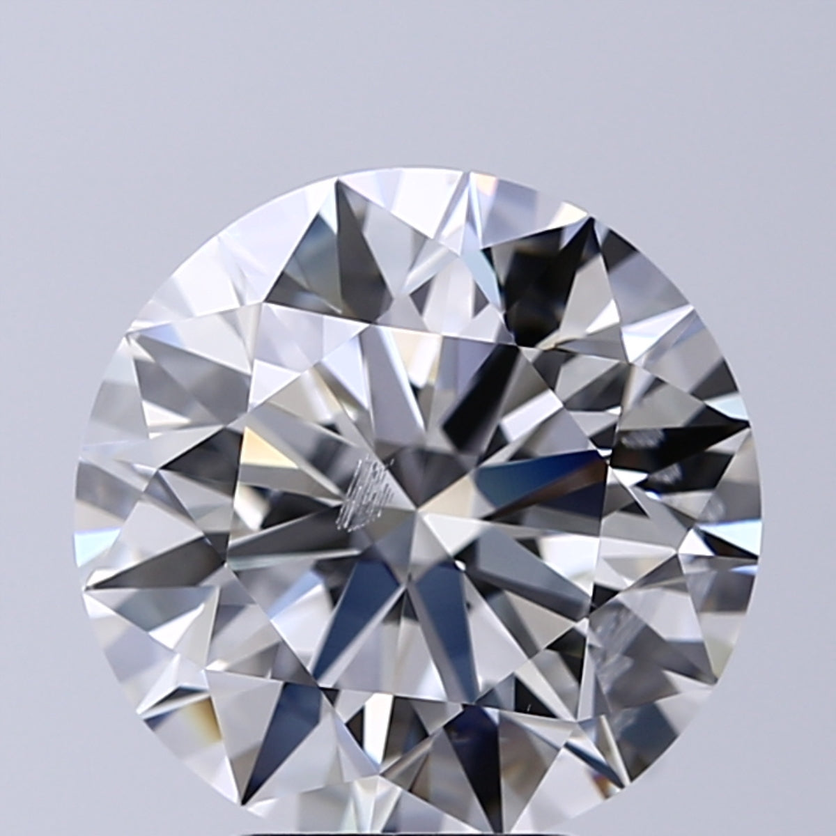 Lab-Grown 4.59 Carat Round Brilliant Diamond color F Clarity SI2 With GIA Certificate, precious stones, engagement diamonds