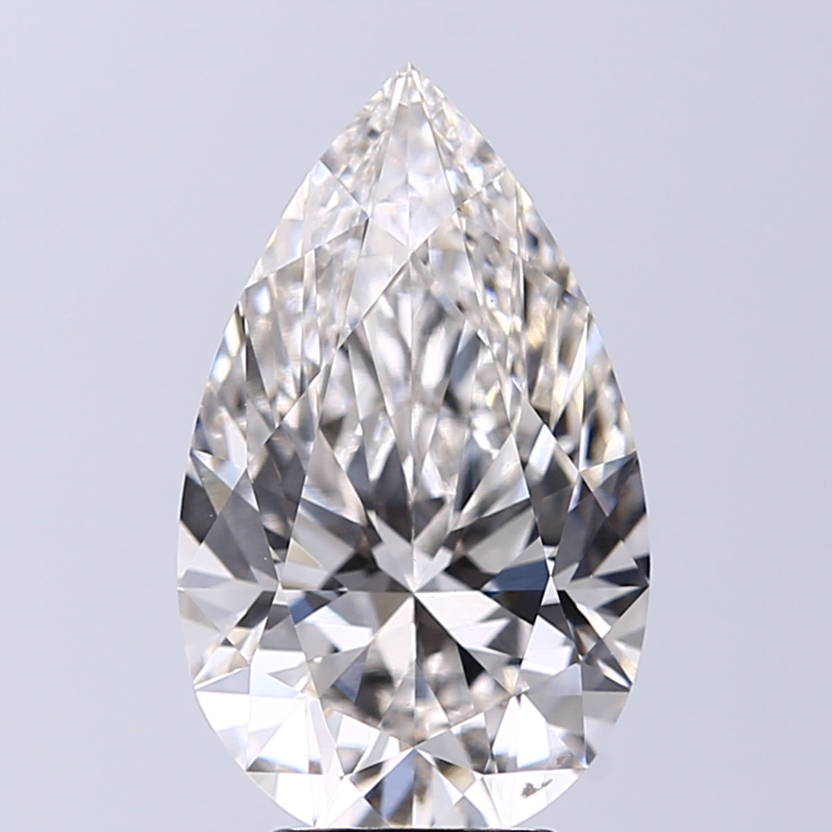 Lab-Grown 4.21 Carat Pear Shape Diamond color H Clarity VVS2, precious stones, engagement diamonds