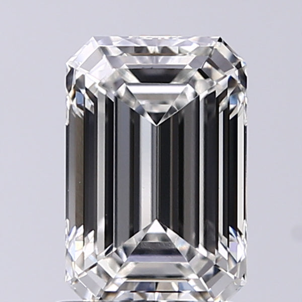 Lab-Grown 1.52 Carat Emerald Cut Diamond color G Clarity VVS2 With GIA Certificate, precious stones, engagement diamonds
