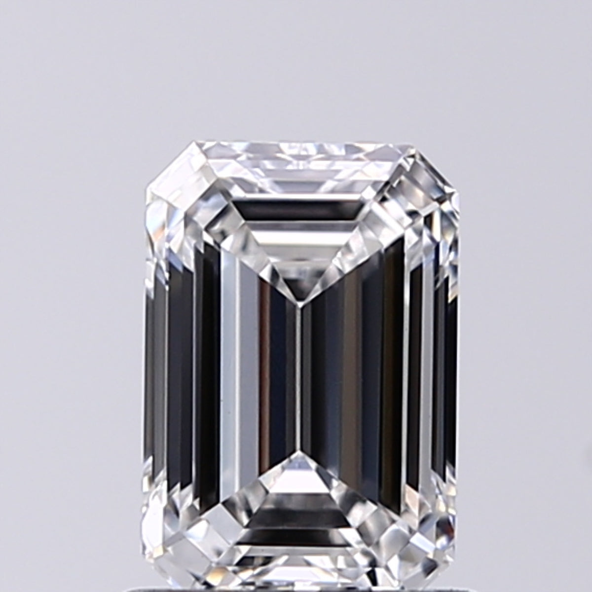 Lab-Grown 1.01 Carat Emerald Cut Diamond color E Clarity VS1 With GIA Certificate, precious stones, engagement diamonds