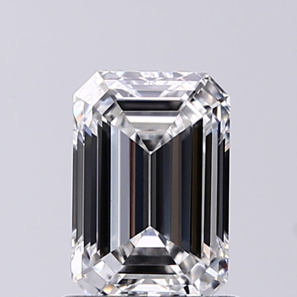 Lab-Grown 1.01 Carat Emerald Cut Diamond color E Clarity VS1 With GIA Certificate, precious stones, engagement diamonds