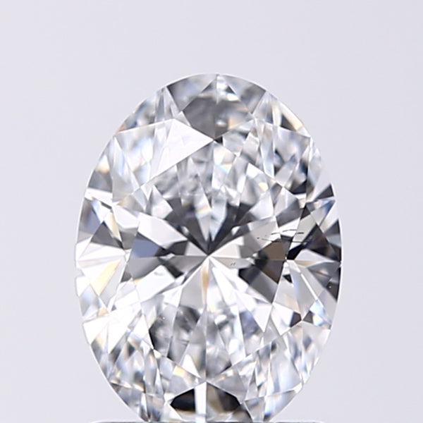 Lab-Grown 1.11 Carat Oval Shape Diamond color E Clarity VS2, precious stones, engagement diamonds