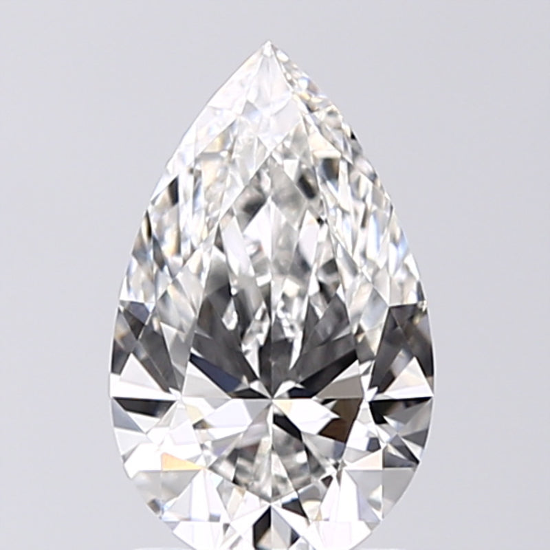 Lab-Grown 1.27 Carat Pear Shape Diamond color G Clarity VVS2, precious stones, engagement diamonds