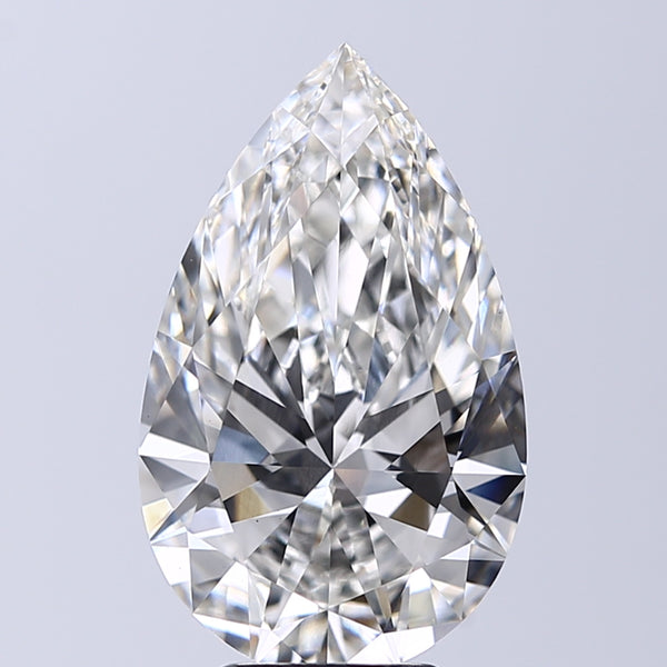 Lab-Grown 5.04 Carat Pear Shape Diamond color G Clarity VS1, precious stones, engagement diamonds