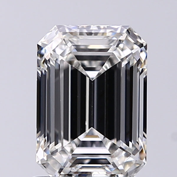 Lab-Grown 1.50 Carat Emerald Cut Diamond color G Clarity VS1 With GIA Certificate, precious stones, engagement diamonds