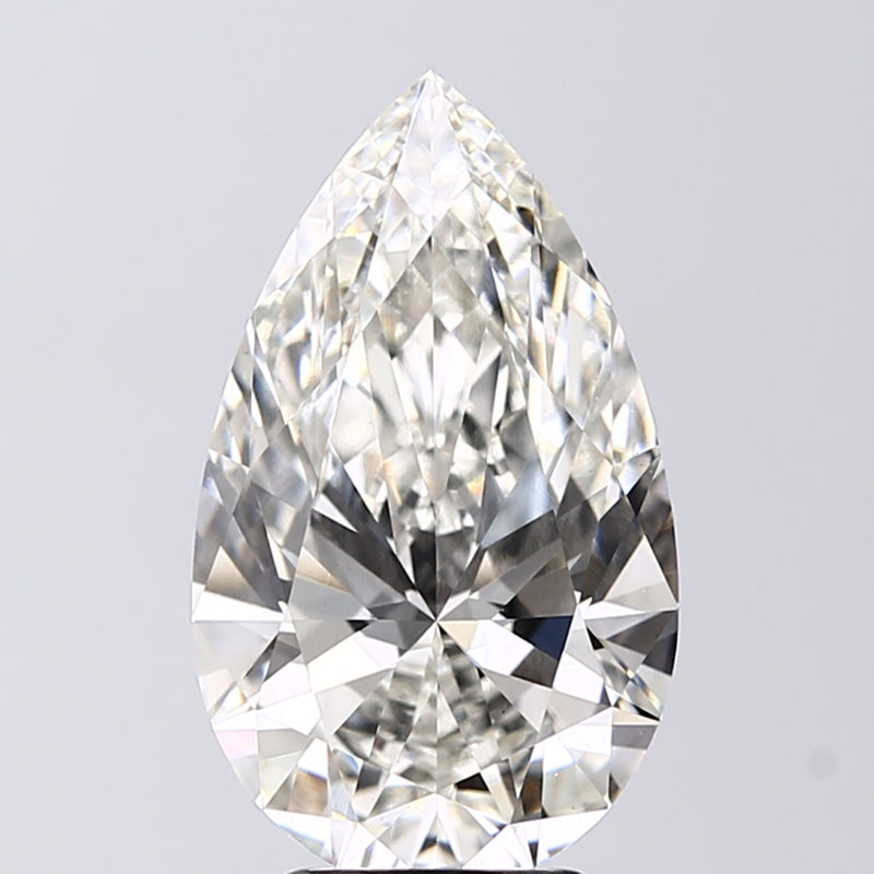 Lab-Grown 4.15 Carat Pear Shape Diamond color H Clarity VS1, precious stones, engagement diamonds