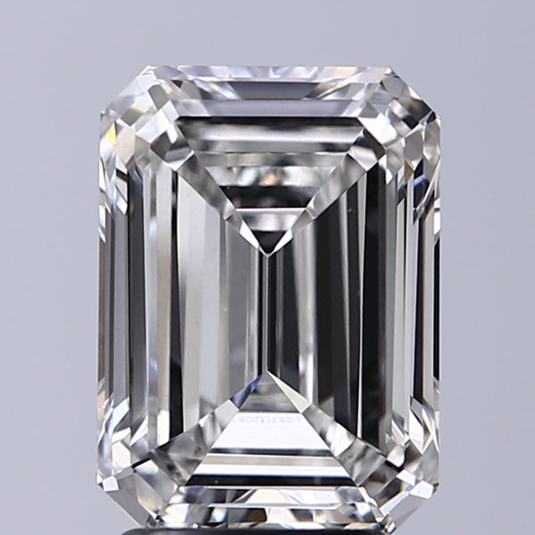 Lab-Grown 3.01 Carat Emerald Cut Diamond color G Clarity VS1, precious stones, engagement diamonds