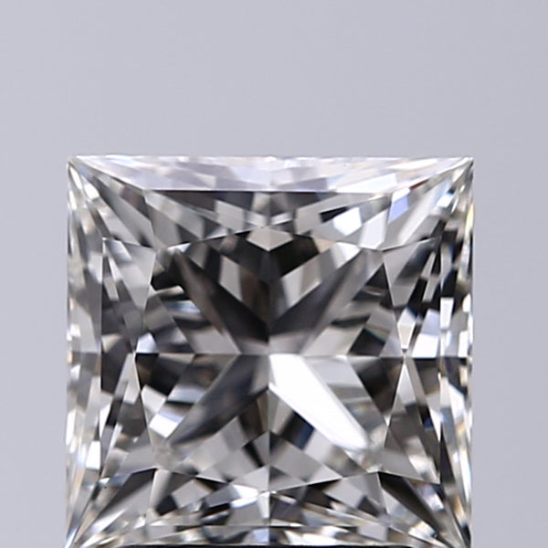 Lab-Grown 2.15 Carat Princess Cut Diamond color G Clarity VS1, precious stones, engagement diamonds