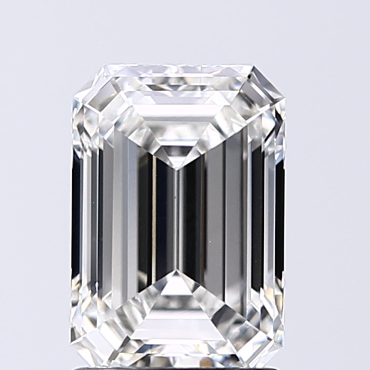 Lab-Grown 1.55 Carat Emerald Cut Diamond color G Clarity VVS2, precious stones, engagement diamonds
