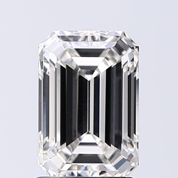 Lab-Grown 1.52 Carat Emerald Cut Diamond color G Clarity VS1, precious stones, engagement diamonds