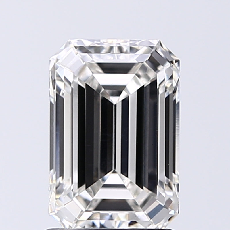 Lab-Grown 1.52 Carat Emerald Cut Diamond color G Clarity VS1, precious stones, engagement diamonds